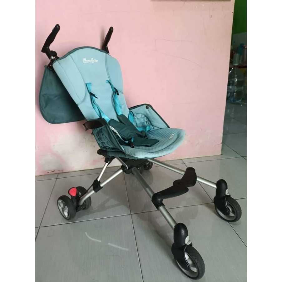 Preloved Stroller Dorongan Bayi iflex Cocolatte second kondisi bagus
