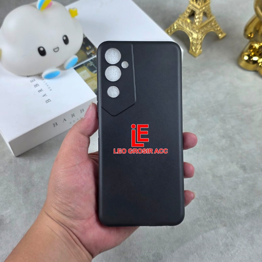 TECNO POVA NEO 2 SOFT CASE MACARON BLACK CASE PREMIUN BLACK TECNO POVA NEO 2