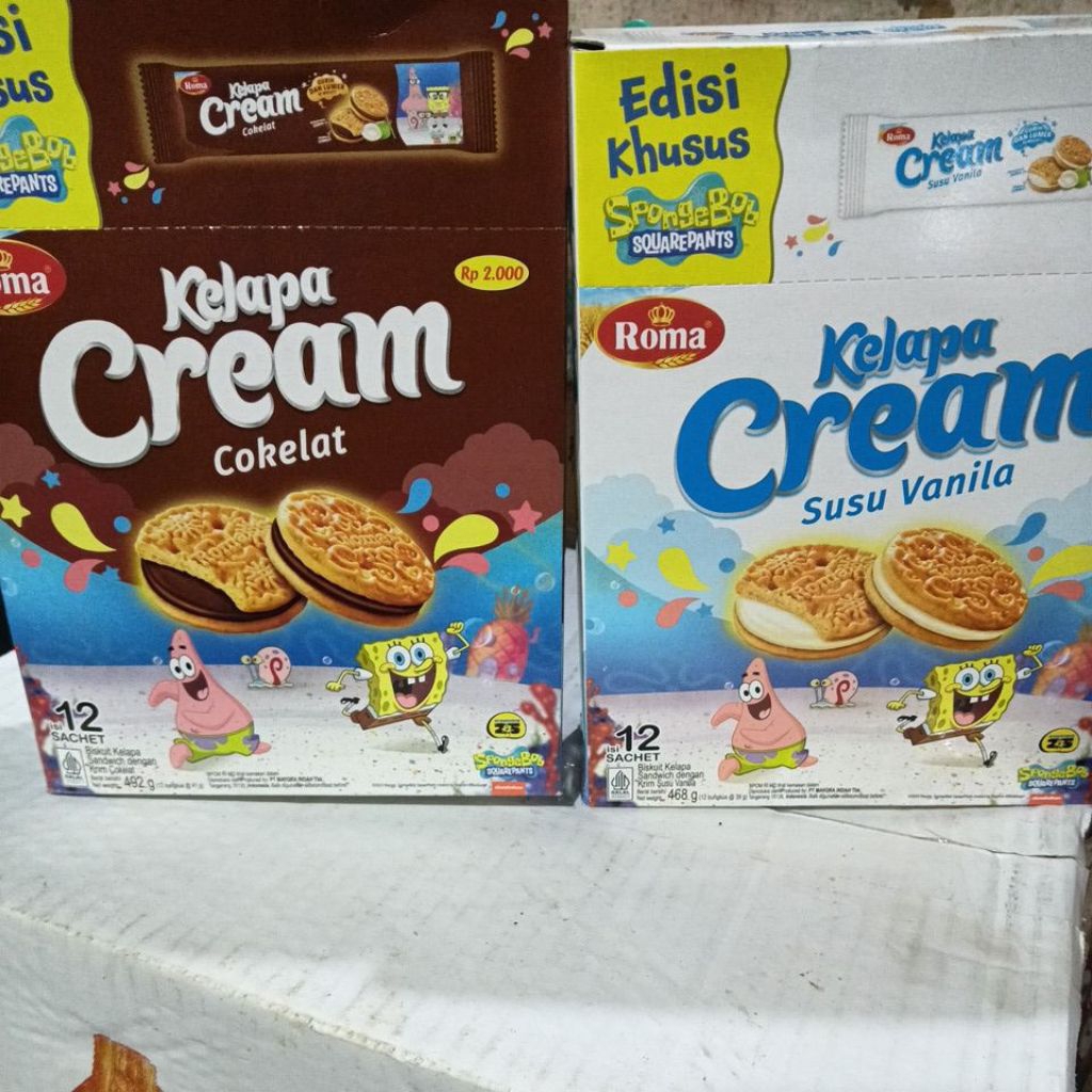 Roma kelapa cream box
