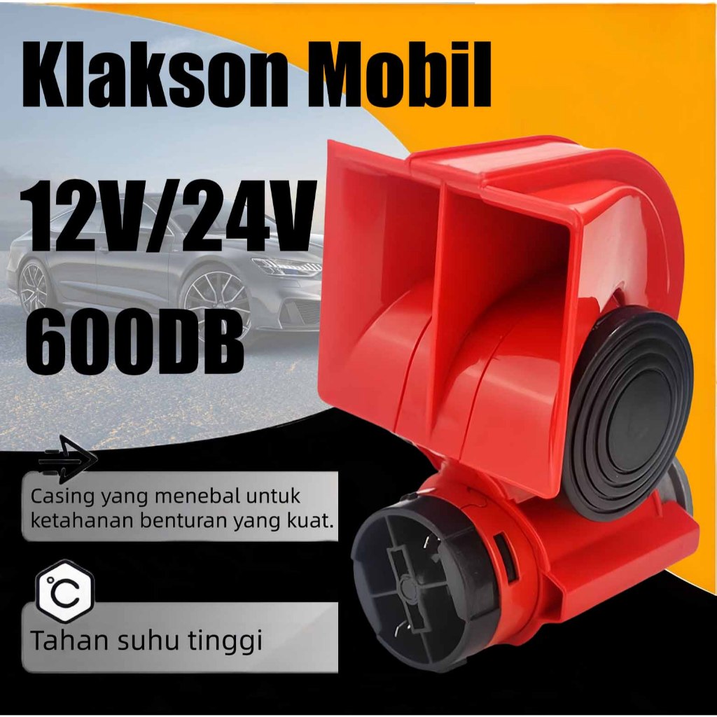 Klakson Dinamo 12V/24V Stebel Model Kapal Klakson Stabel Kapal Motor Mobil Klakson Kapal