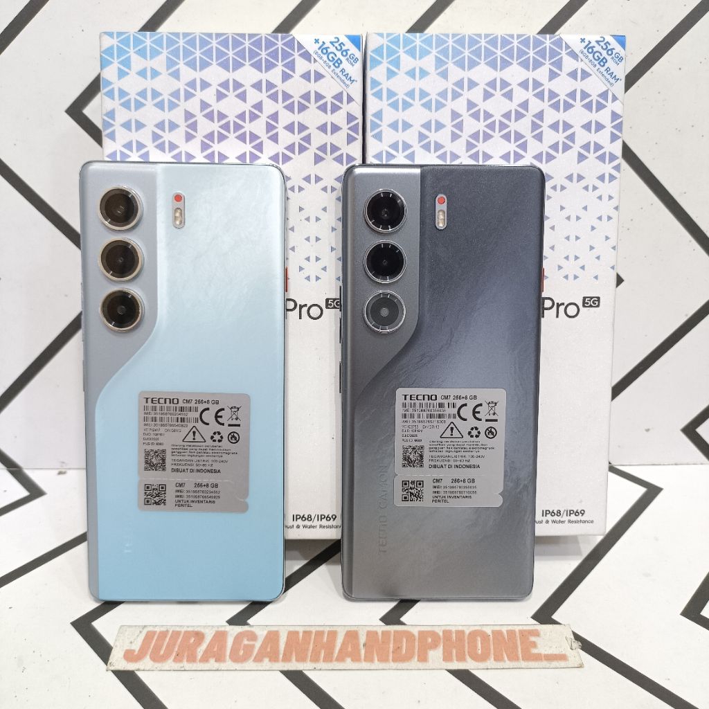 TECNO CAMON 40 PRO 5G 8/256GB HP BEKAS SECOND FULLSET