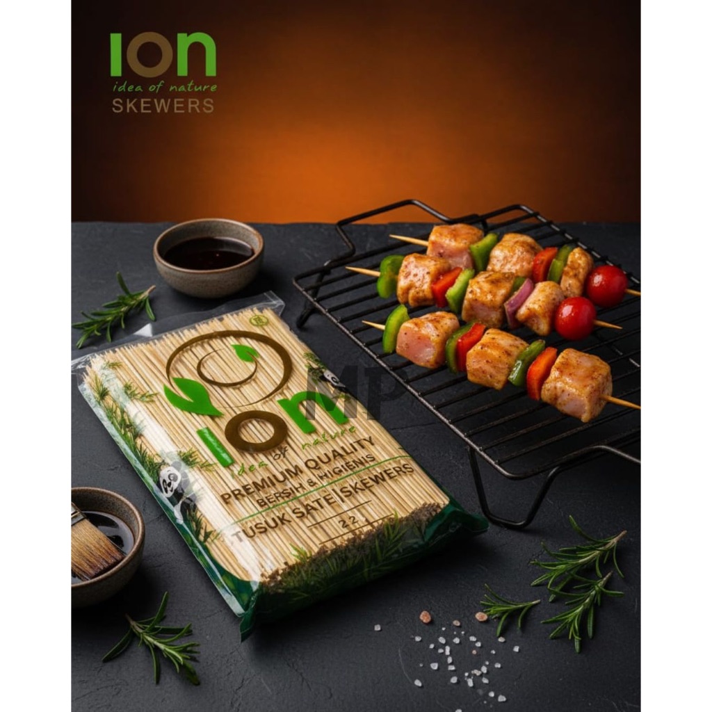 Tusuk Sate Lidi Kayu/ Tusuk Sate BBQ/ Tusuk Sate/ Tusuk Sate Bambu/ Tusuk Sate Makanan/ Tusuk Sate 8