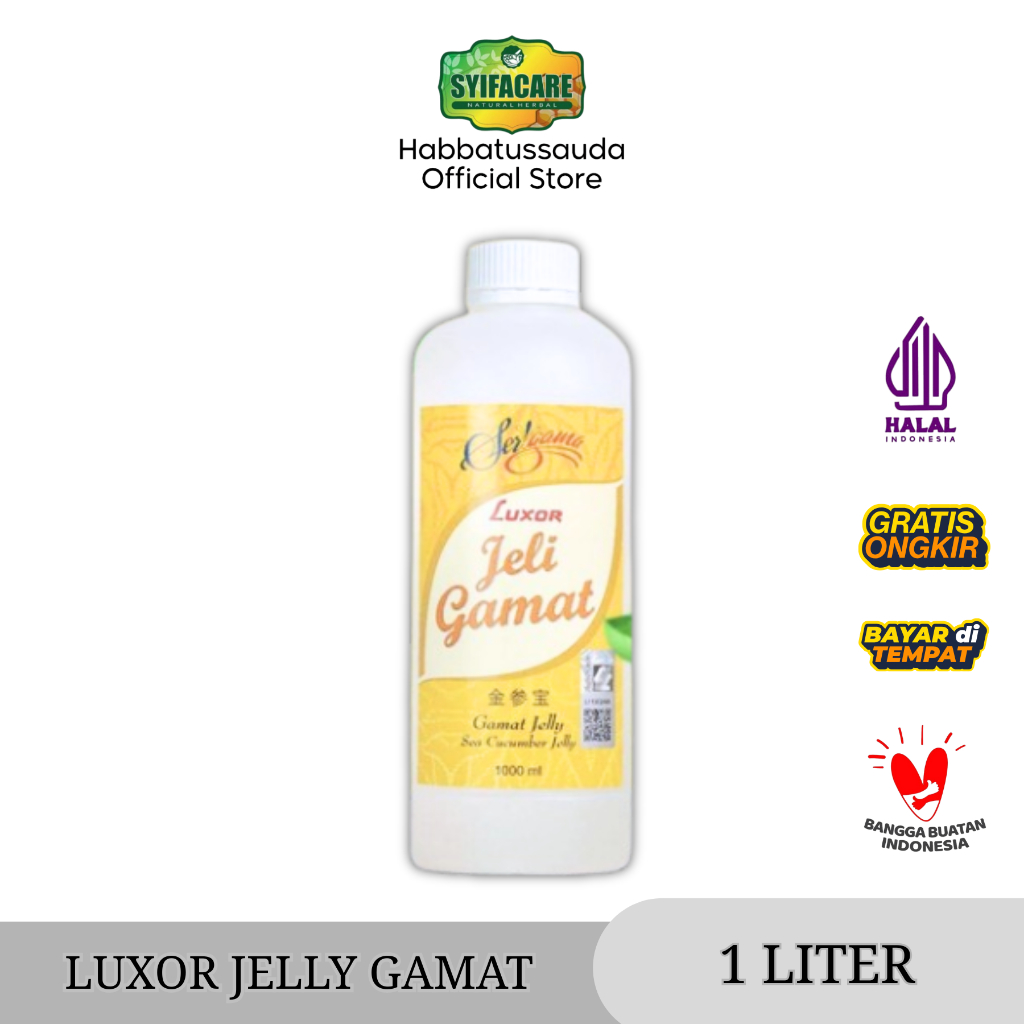 Luxor - Gamat Luxor 1000 ml / 1 Liter I Jelly Gamat Luxor