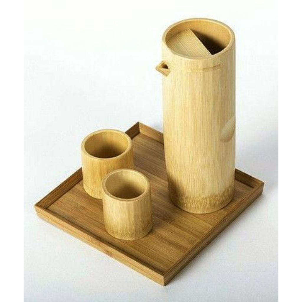 Teko bambu natural minimalis