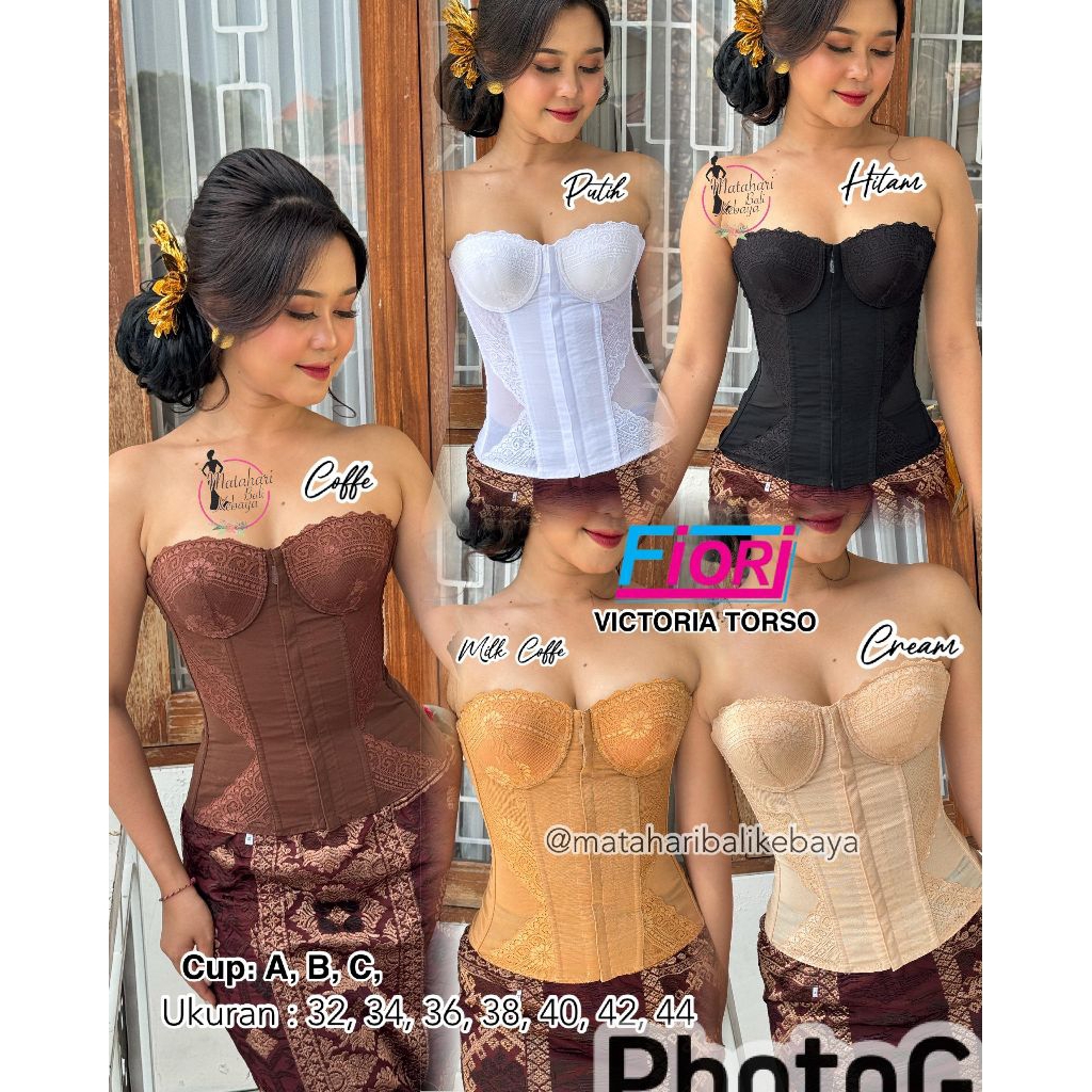 MATAHARI BALI KEBAYA - LONG TORSO FIORI (VICTORIA)