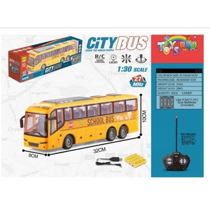 RC BUS CITY SIGHTSEEING BUS REMOTE CONTROL BIS REMOT