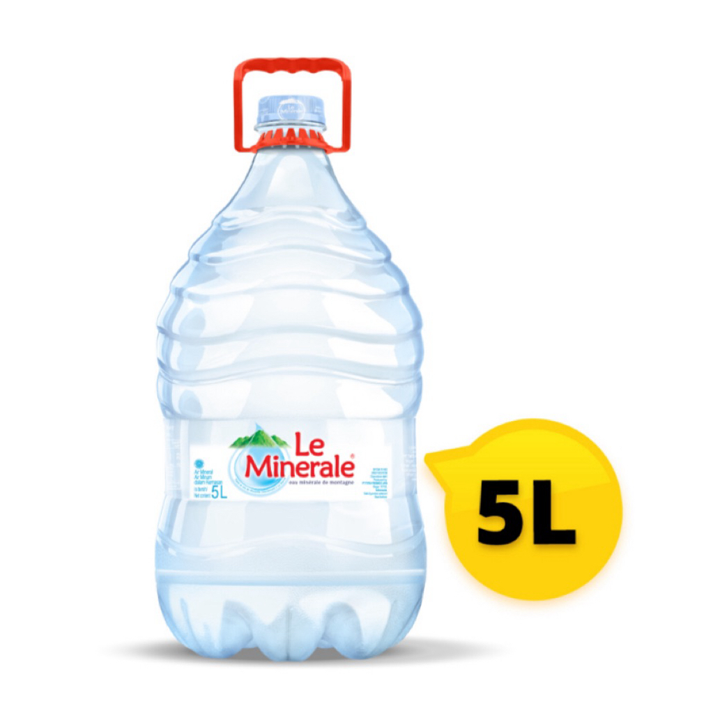 Le minerale Galon 5 Liter