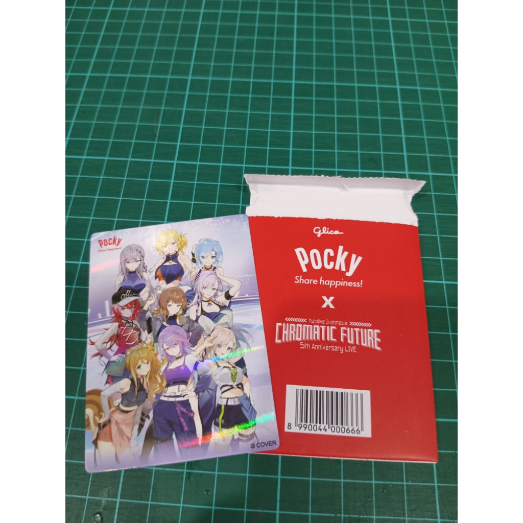 Hololive X Pocky (Limited Edition Holo All Member) / PhotoCard / Vtuber