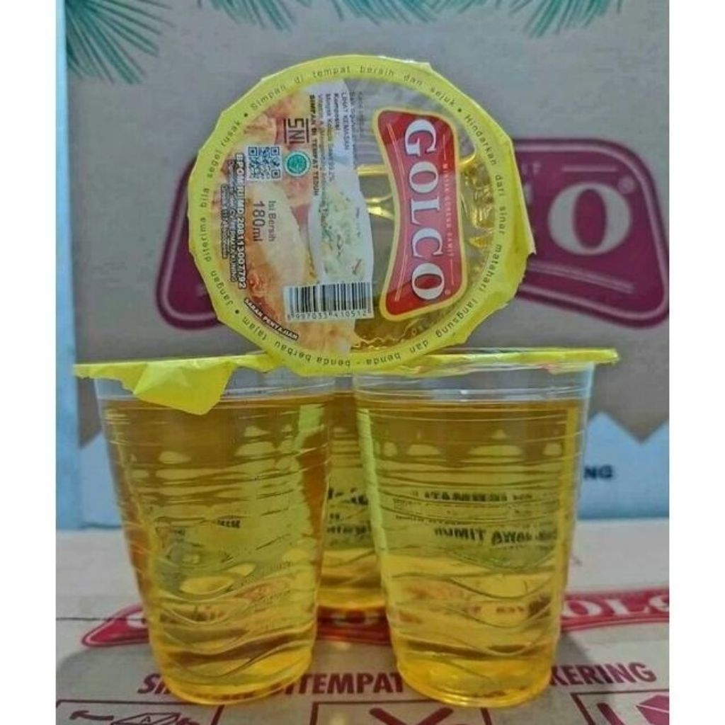 Minyak golco gelas 180ml