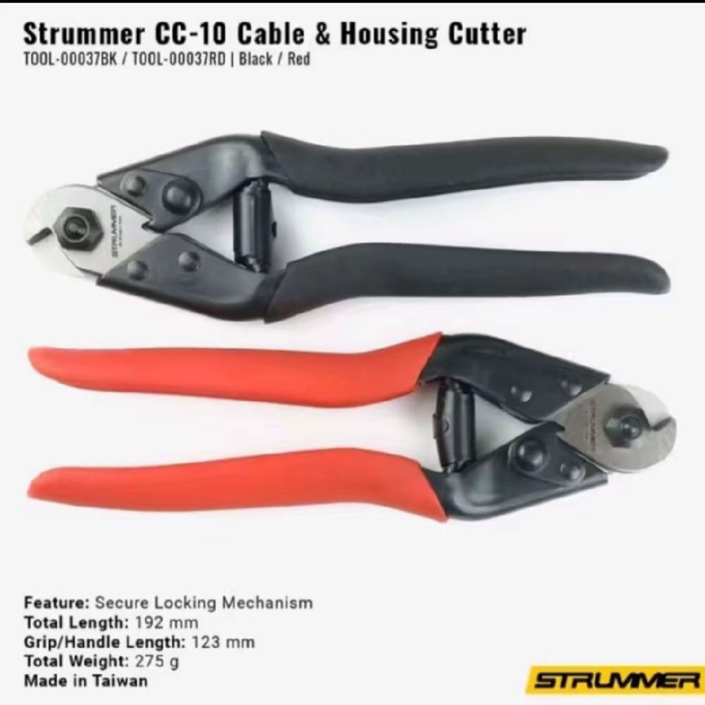 Pemotong Tang Kabel Rem Shifter Strummer CC-10 Tang Tool Cable Housing Cutter