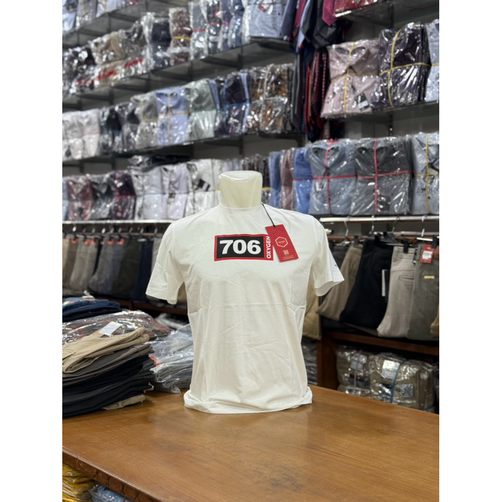 KAOS OBLONG OXYGEN DENIM ORIGINAL / PAKAIAN PRIA DEWASA