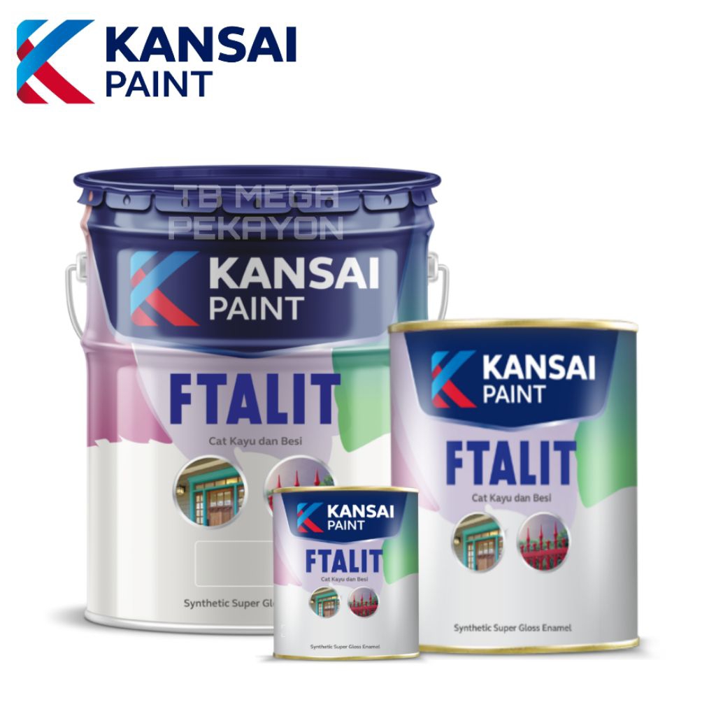 Kansai Ftalit 1Kg - Cat KAYU dan BESI