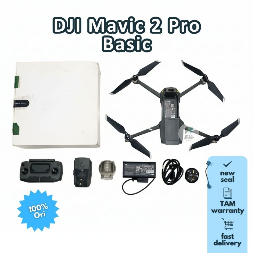 DJI Mavic 2 Pro Basic Original  (Drone Second Flagship Hasselblad Kamera 4K)