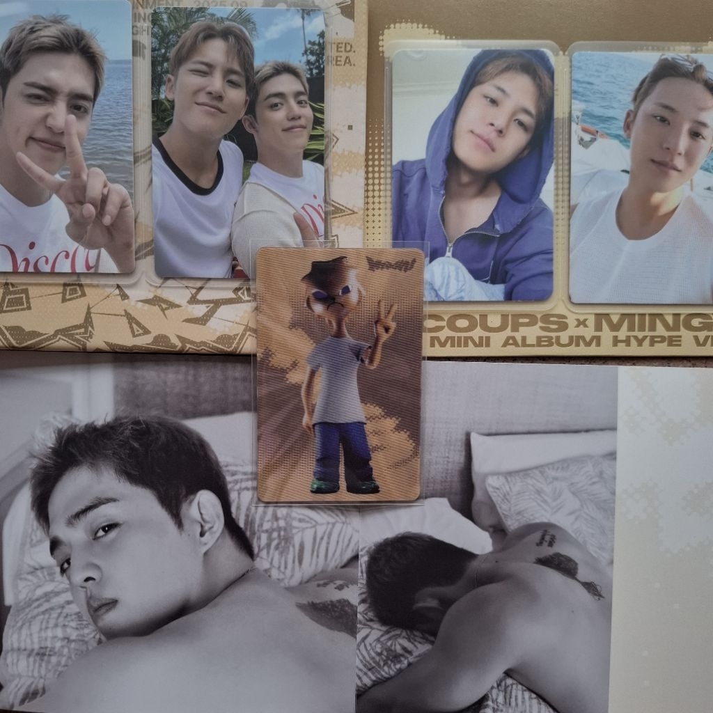 ALBUM CXM UNSEALED & PHOTOCARD CXM SEVENTEEN