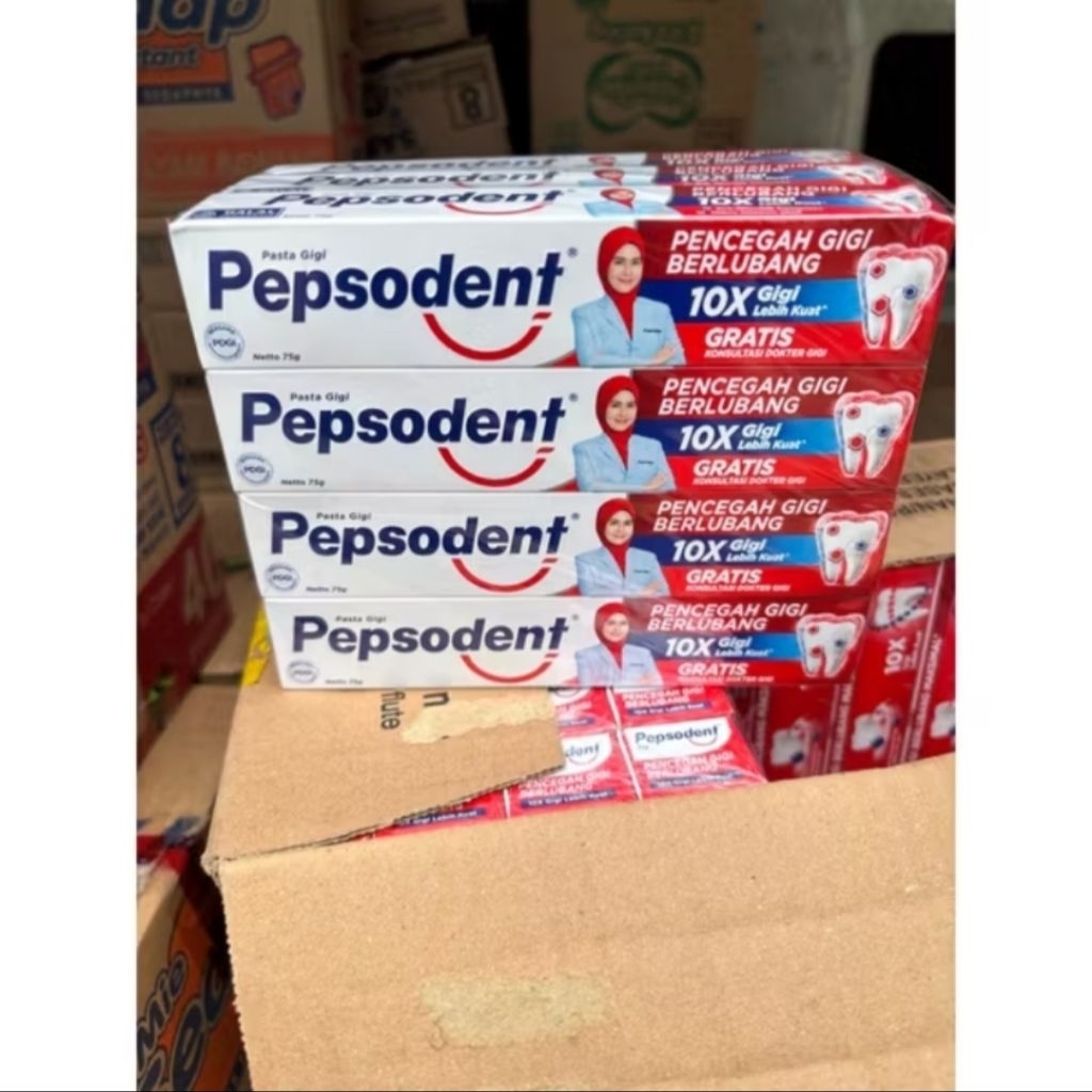 Pepsodent 72gr/75gr 1 lusin | pepsodent 75gr 1 pack