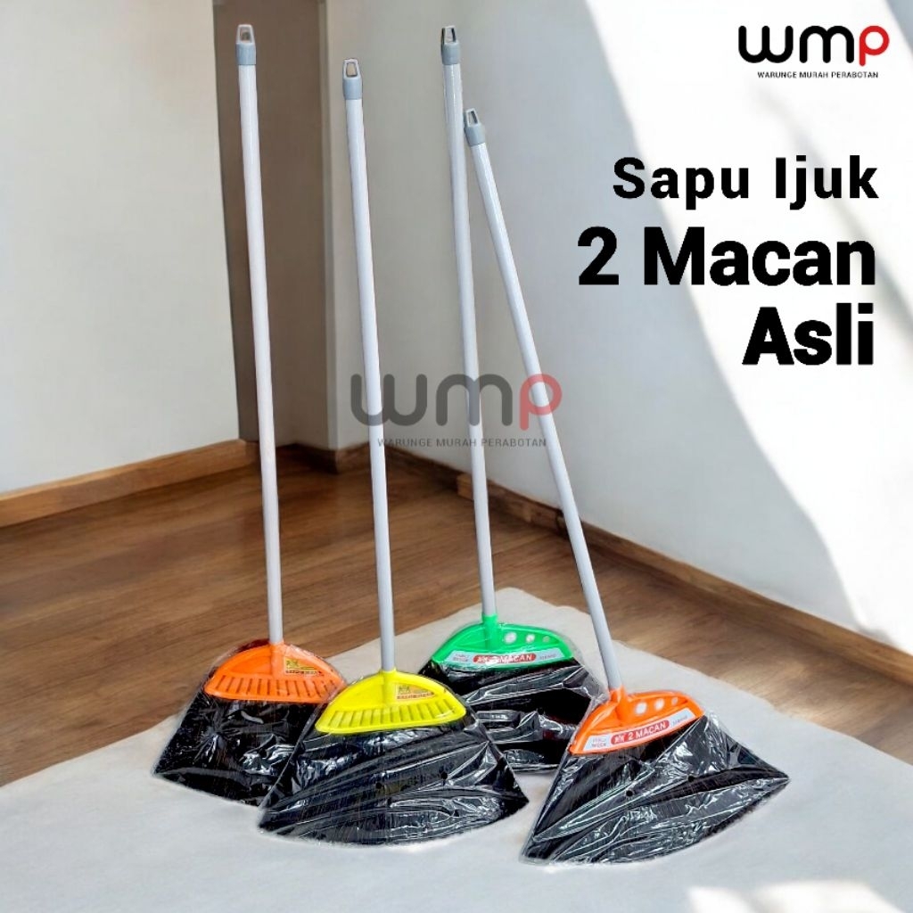 Sapu Lantai Ijuk 2 Macan Asli