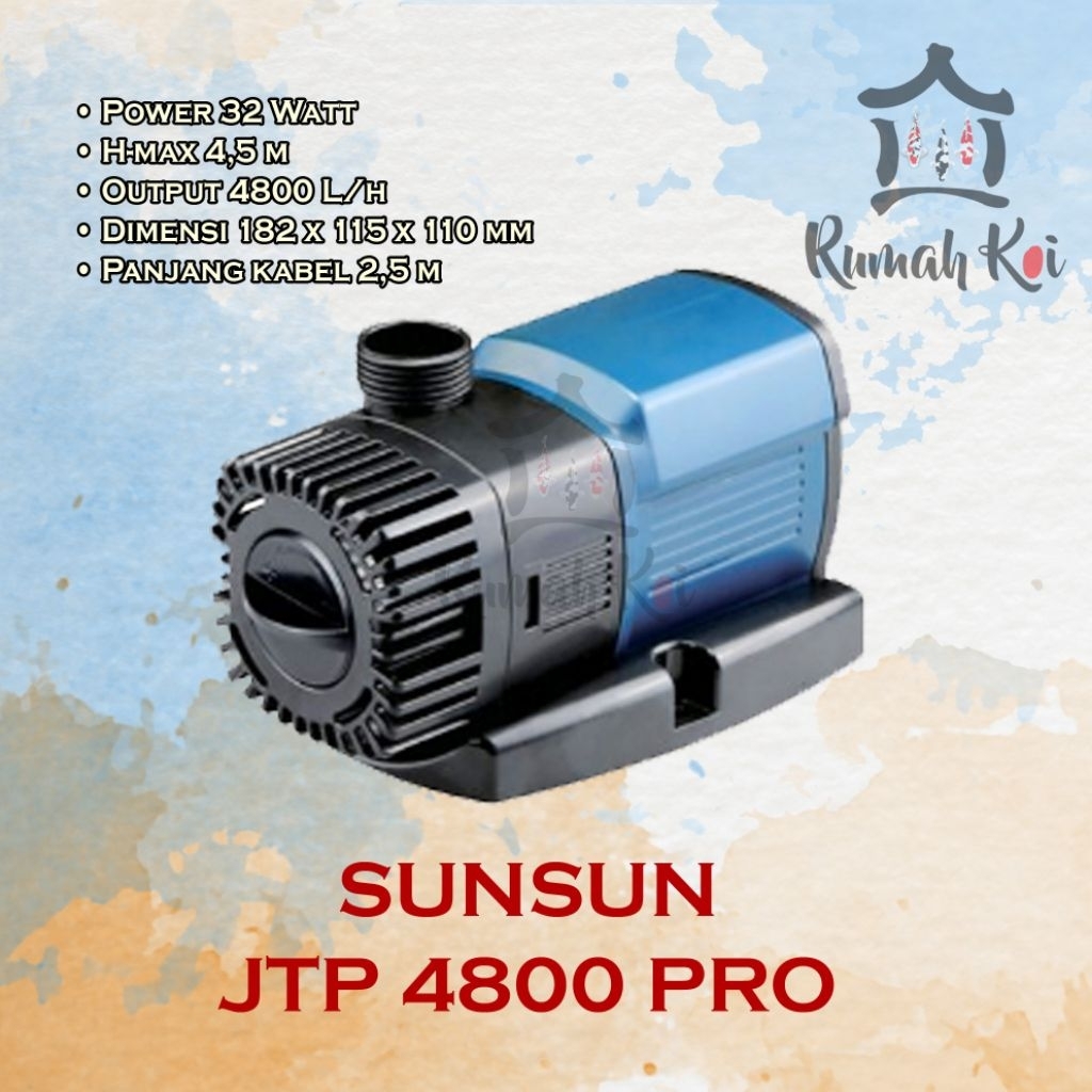 Sunsun JTP 4800 pro