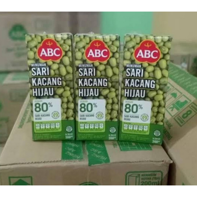 Minuman ABC KACANG HIJAU 250ml x 1 dus isi 24