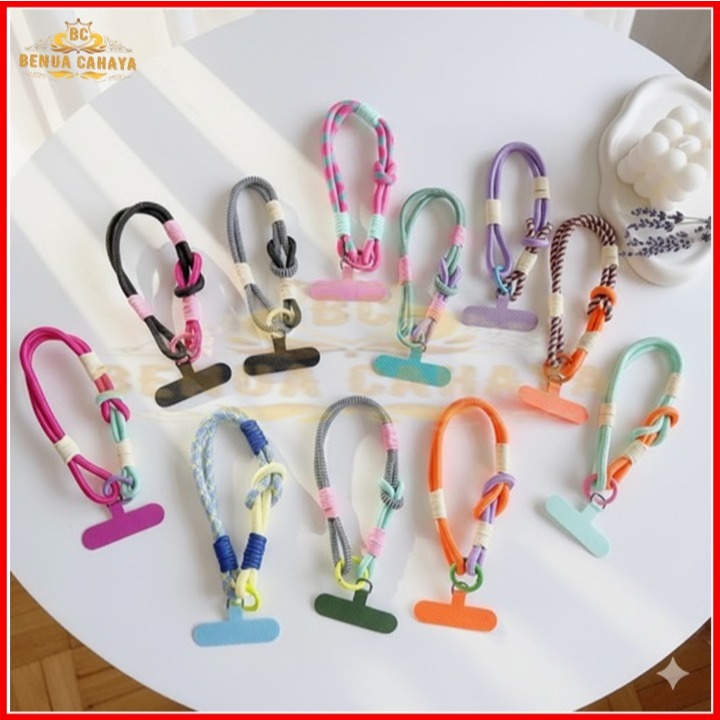 TALI GANTUNGAN HP PENDEK ATAU HAND STRAP | STRAP HP TALI HANDPHONE LANYARD HP SIMPUL