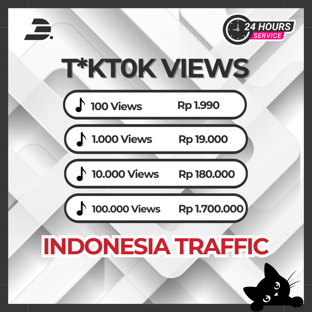 Tiktok Views Indonesia Real Aktif High Quality Ads Like Premium
