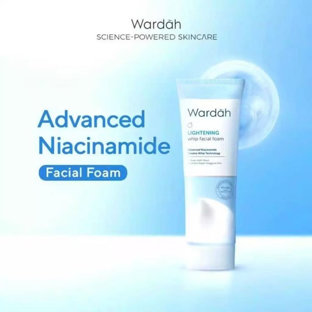 WARDAH LIGHTENING whip facial foam / Wardah lightening facial foam