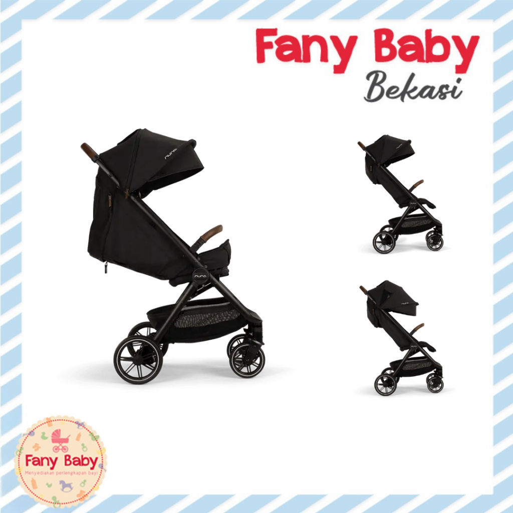 NUNA BABY STROLLER TRVL LX WITH RC + BAG