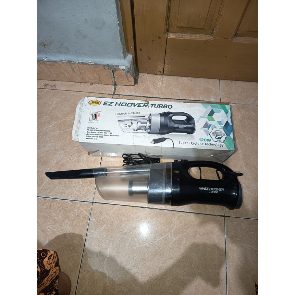 EZ HOOVER TURBO (jaco) VACUM DEBU UNTUK DIMOBIL