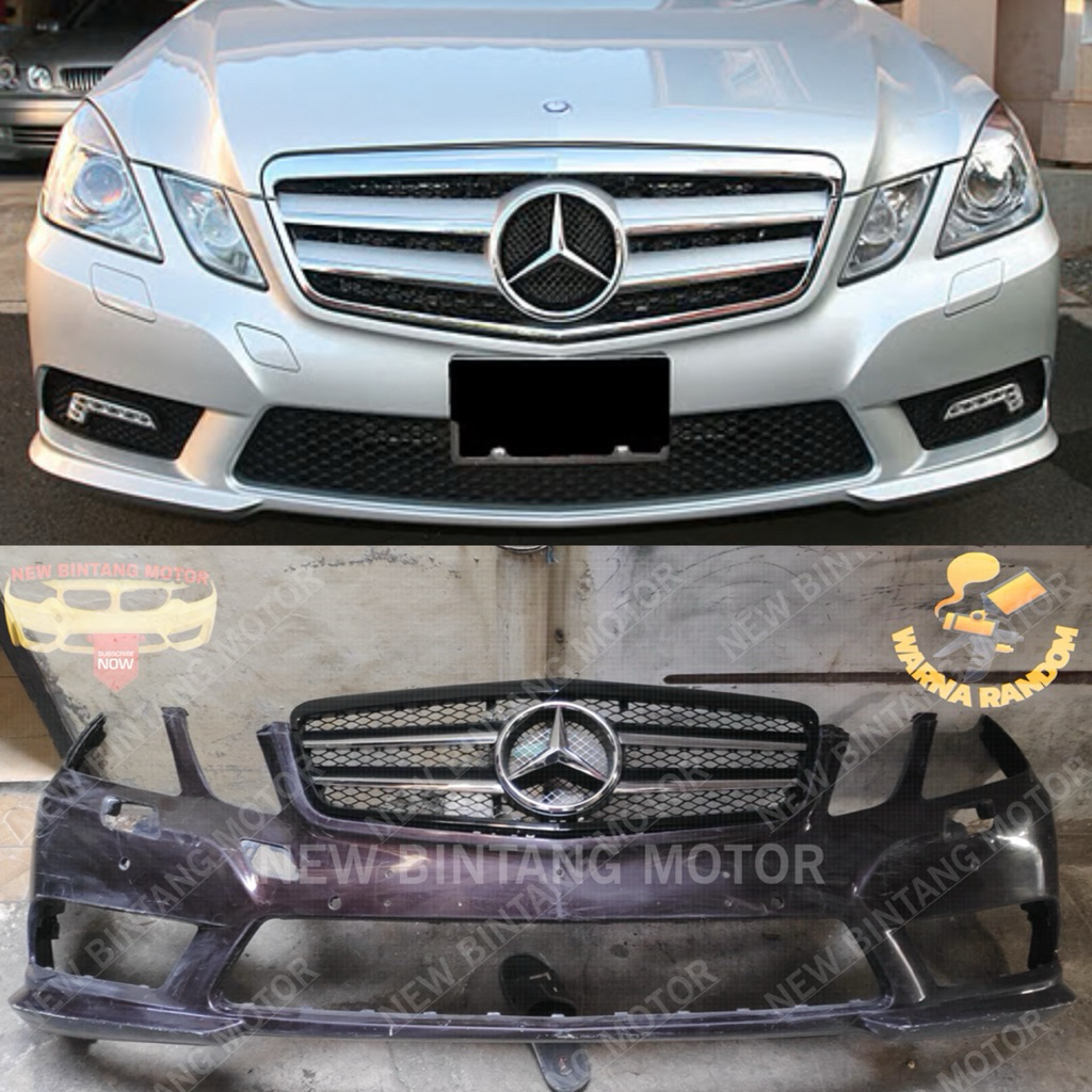 Bumper depan grill mercedes E Class W212 AMG 2010 2012 original