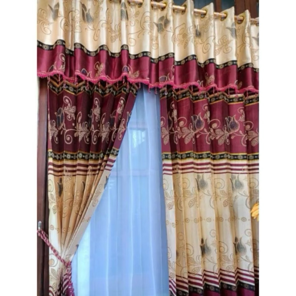 (1) GORDEN PRADA MURAH /GORDEN JODHA MEWAH /poni pisah/poni tempel