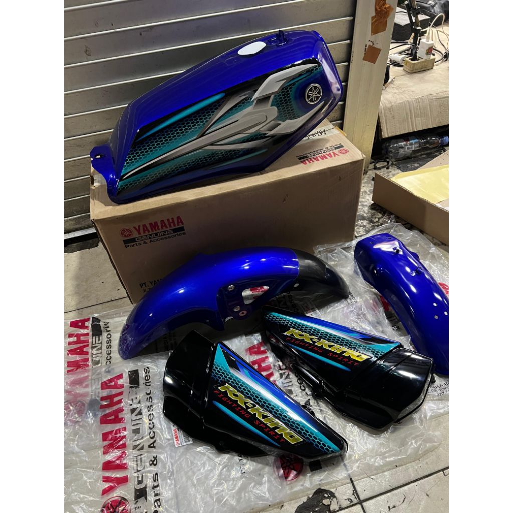 paket body set rx king new 2007 body set rx king biru original 3KA YIMM