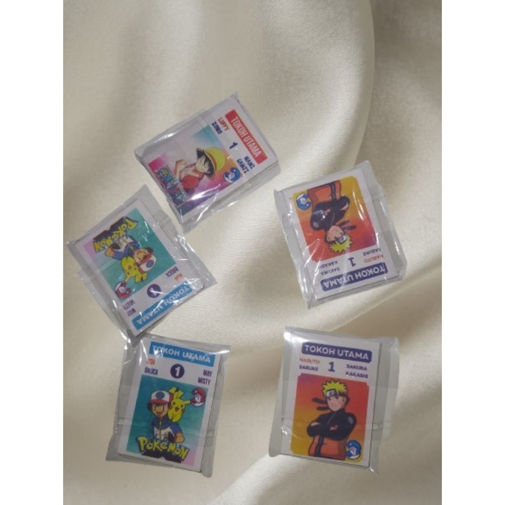 5x32 (160 pcs) KWARTET kwartet besar mainan kartu