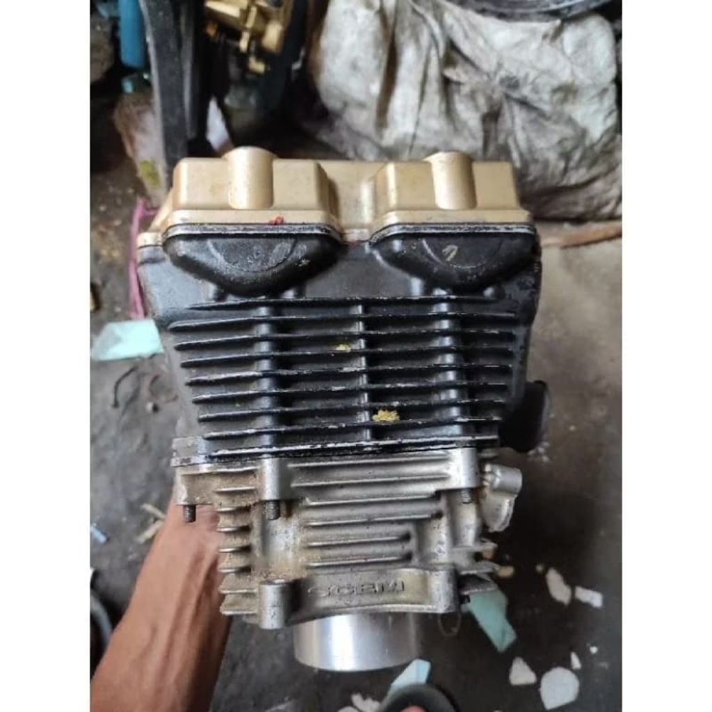 blok head/boring satu set satria fu original cabutan