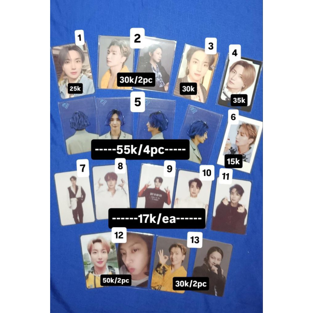 OFFICIAL Photocard PC Leeteuk Heechul Super Junior SUJU