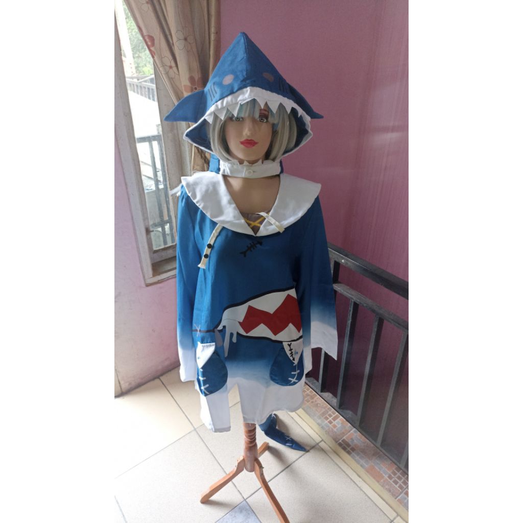fullset costum wig gawr gura