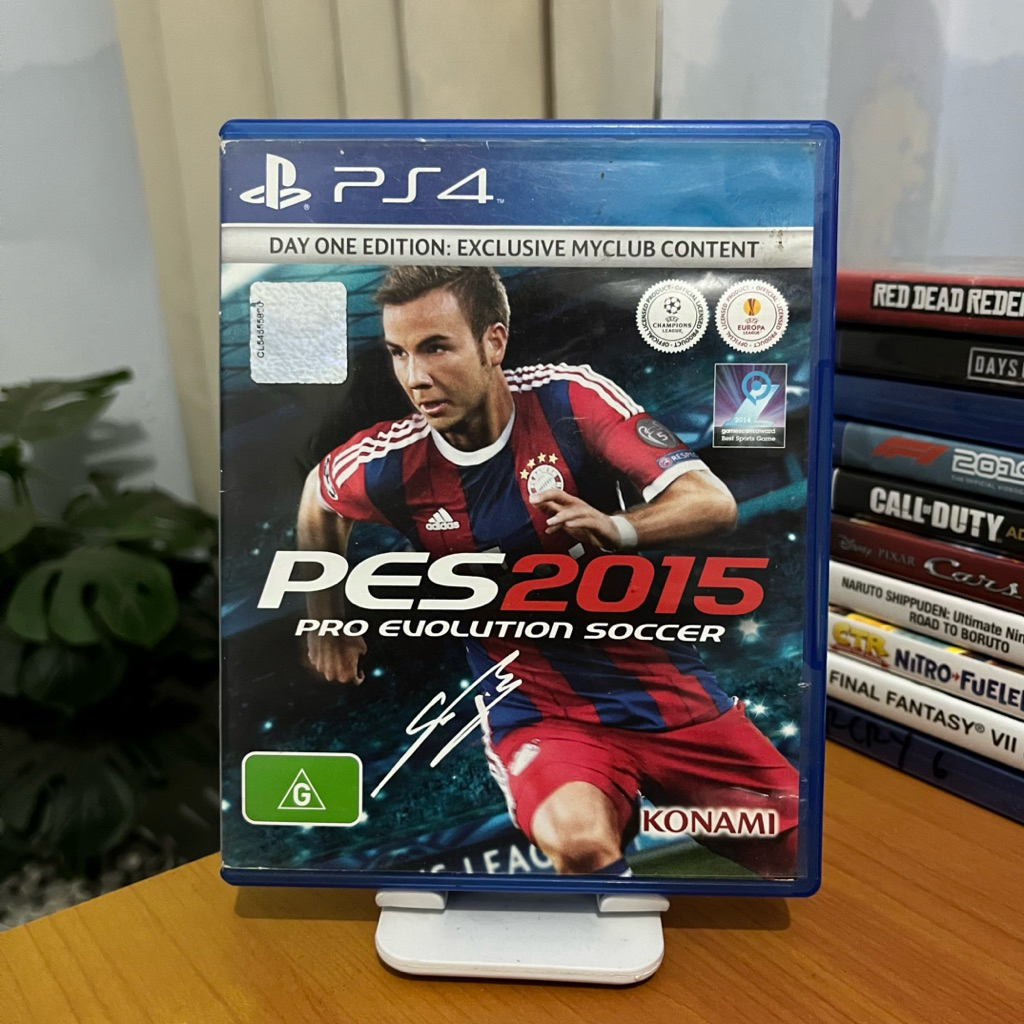 PES 2015 ps4 disc pro evolution soccer playstation4 kaset ps pes2015 bd