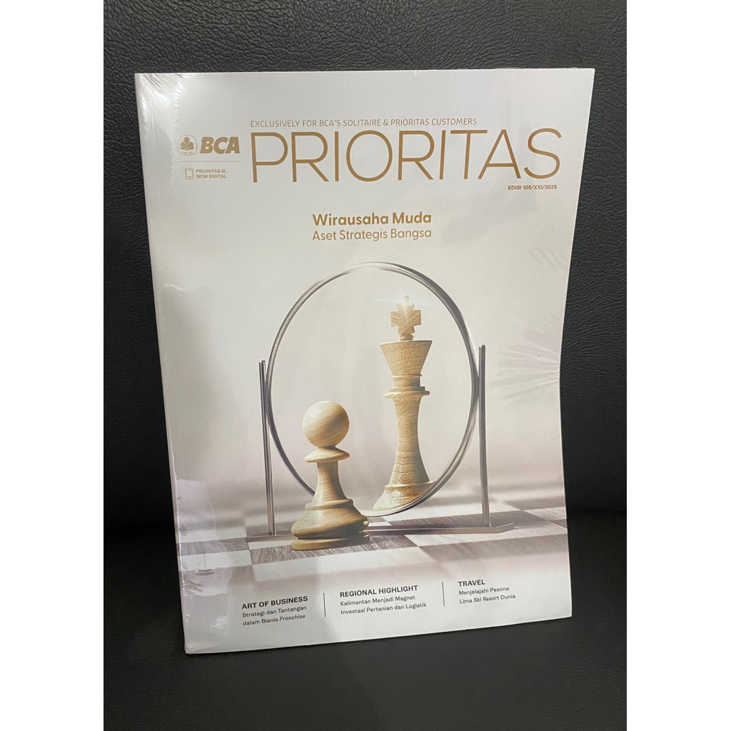 Majalah BCA prioritas edisi 105 tahun 2025