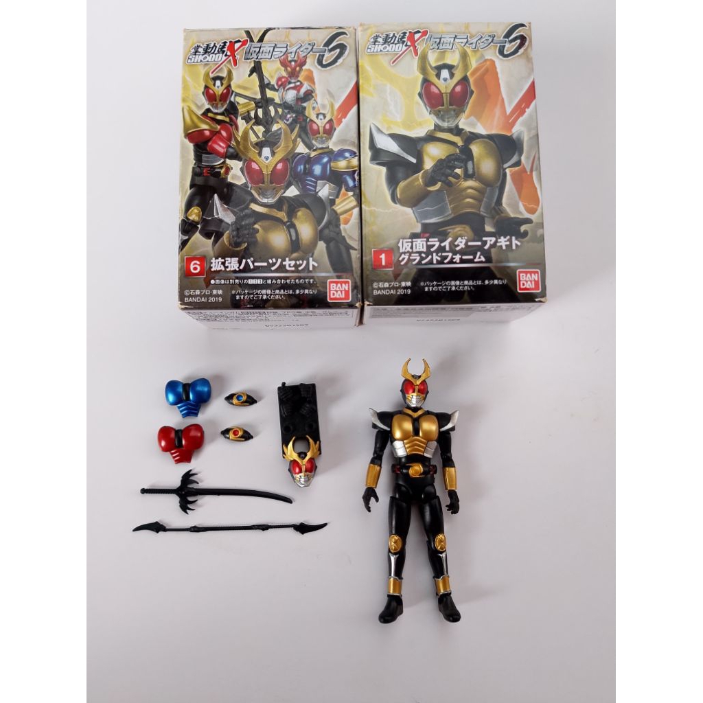 Shodo X Vol 6 - Kamen Rider Agito + Part (BACA DESKRIPSI)