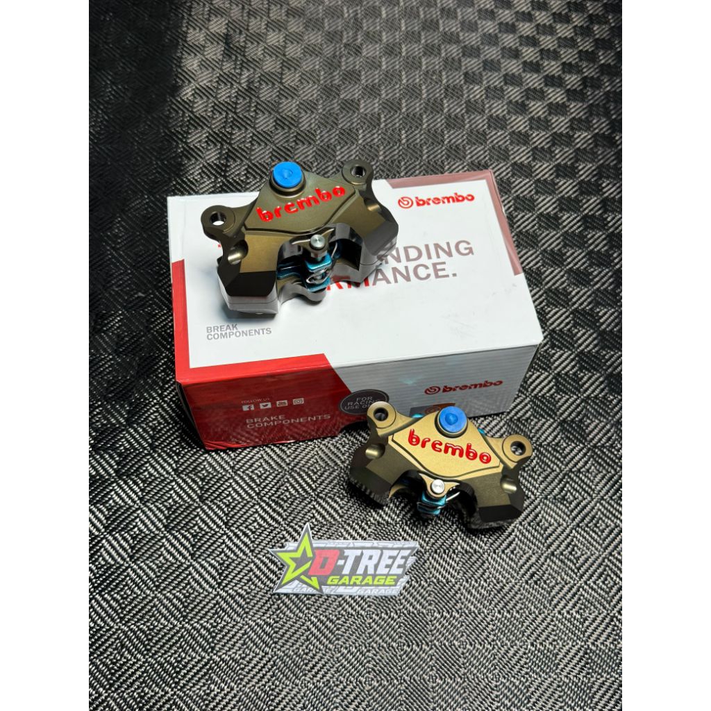 CALIPER brembo 2p cnc Billet kaliper brembo 2p cnc Billet 1:1 grade 100 Taiwan