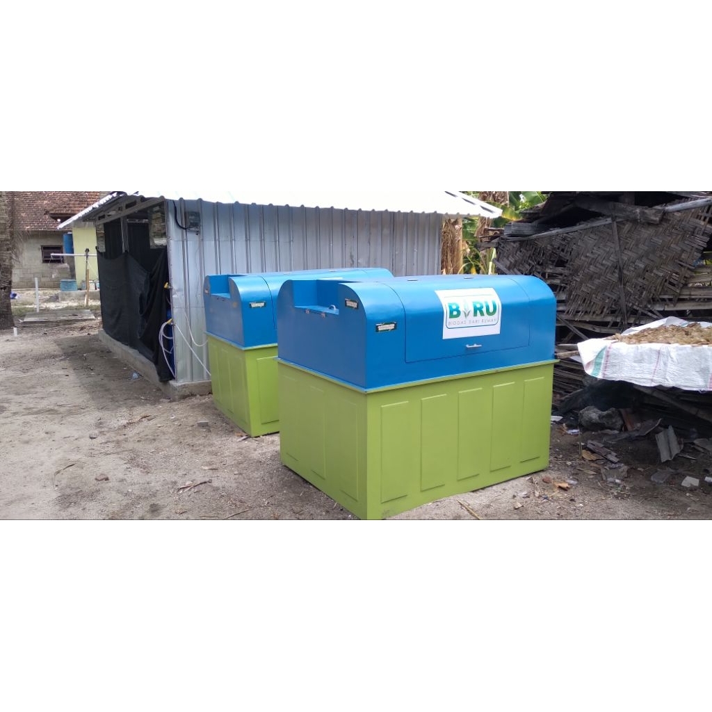 Biogas Digester 1400 L Portable