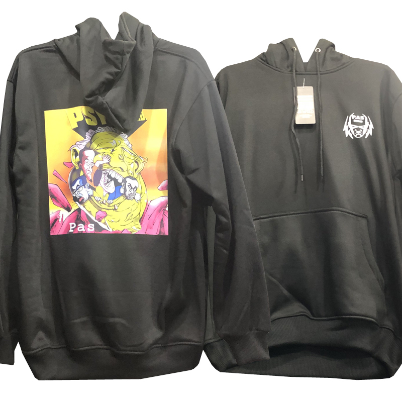Sweater Pas Band Psycho I.D Hoodie Bahan Cotton Fleece Nyaman Adem