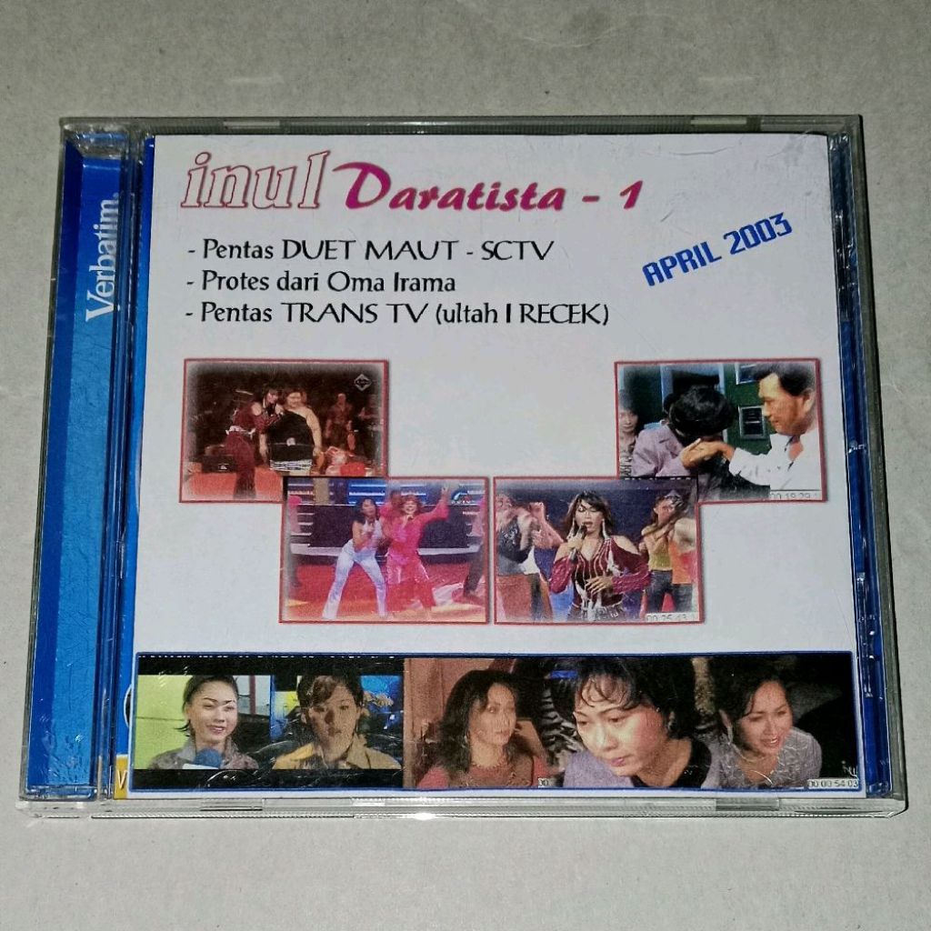 VCD Inul Daratista - Perjalanan Karier Si Ratu Ngebor Dangdut V CD-R