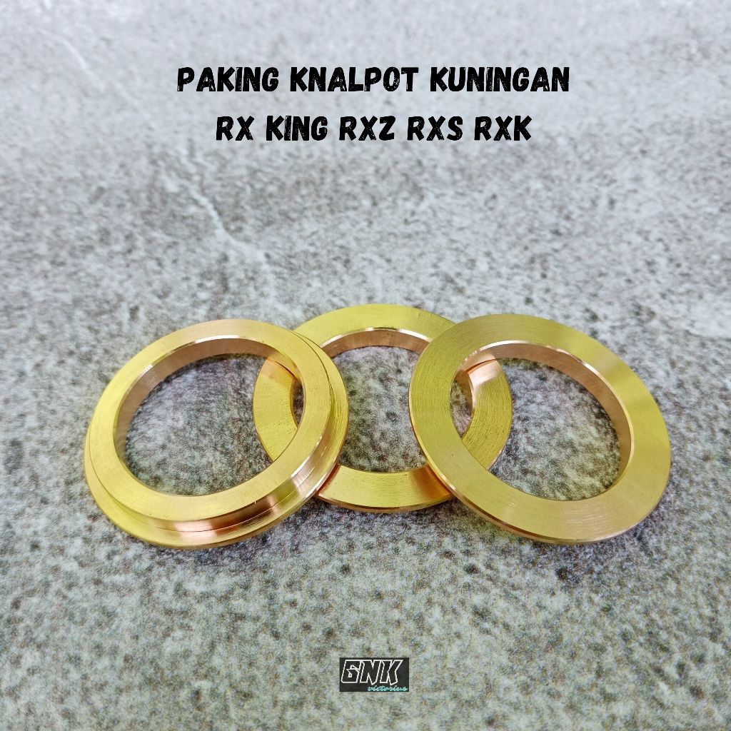 Paking Perpak Knalpot Rx King Rxz Rx Special Yt115 Bahan Kuningan Padat Paking Knalpot Rx King Rxz R