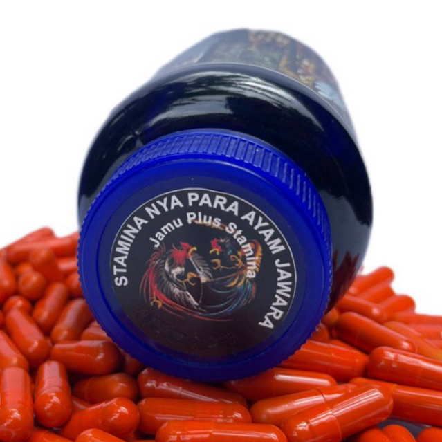Jamu Kapsul Herbal Doping Ayam Laga Aduan Jago Juaras Champion Super Power Dewa Racikan Mbah Bredel 