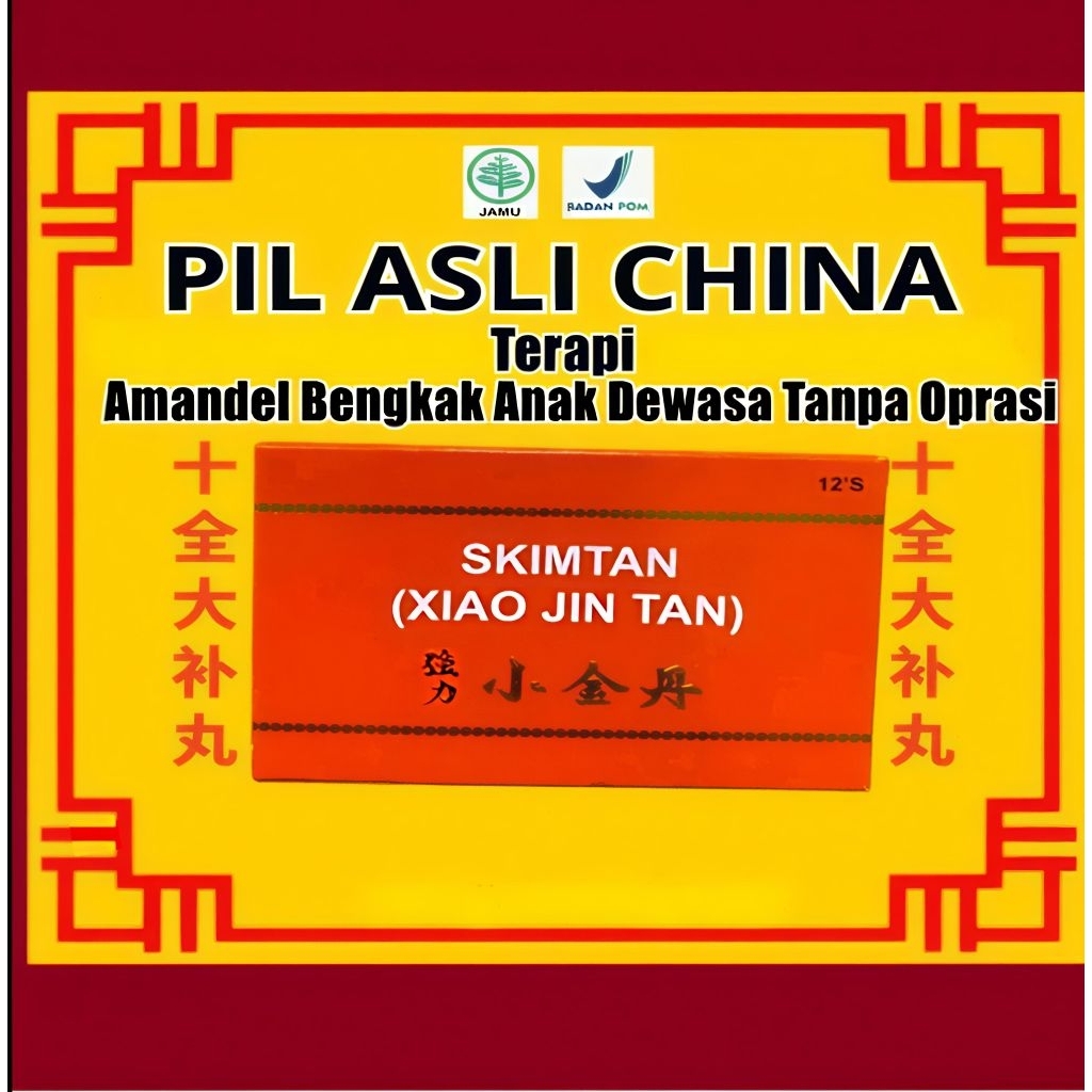 Obat Cina Terapi Untuk Amandel Bengkak Menahun Aman BPOM Original Kapsul Obat Amandel cina Alami