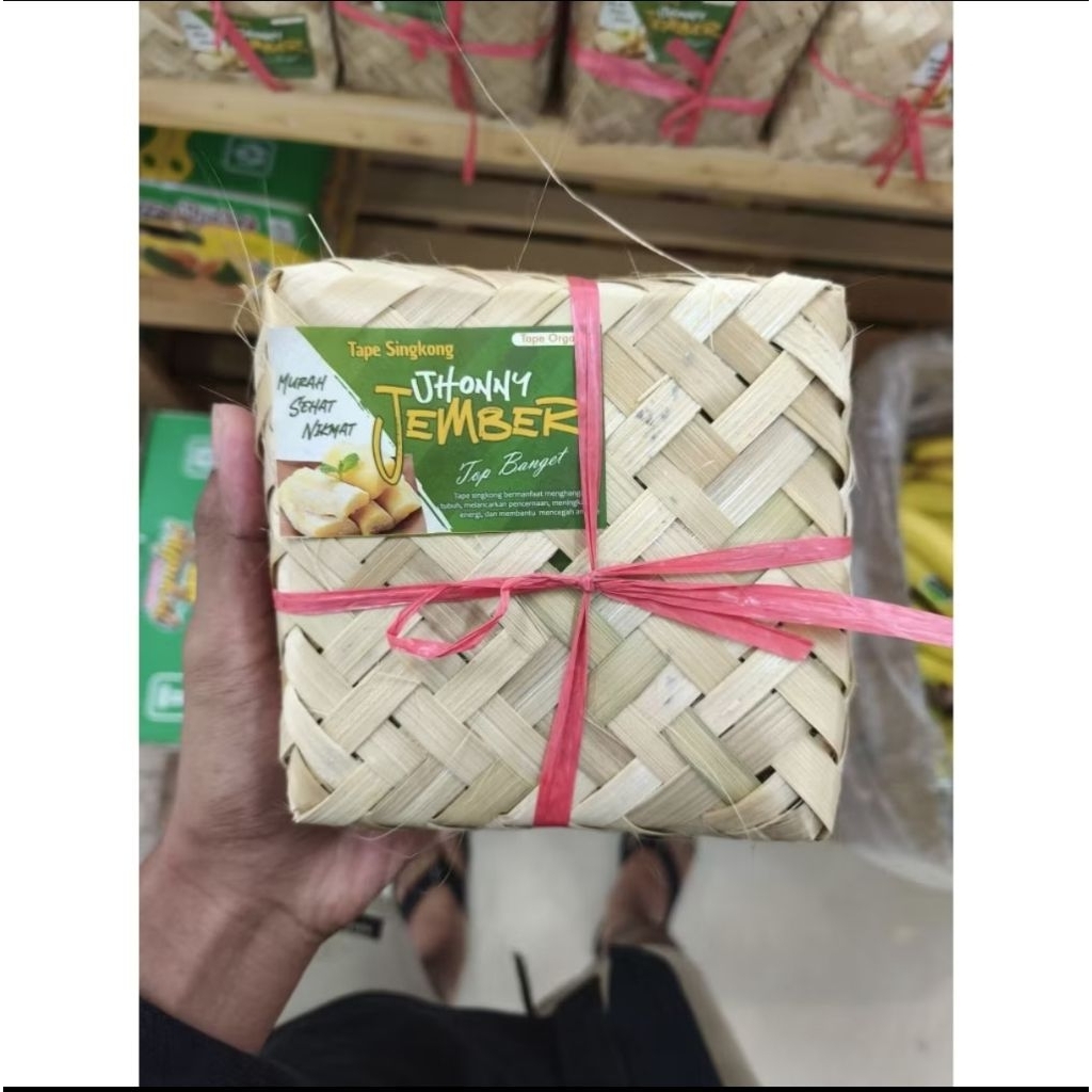 tape besek singkong Jember tape organik pcs