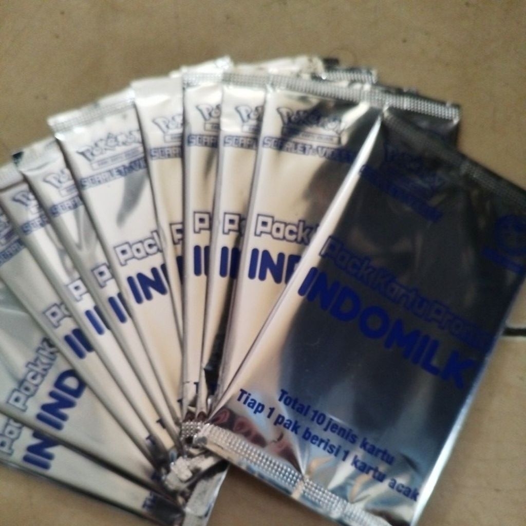 Kartu Promo Pokemon x indomilk