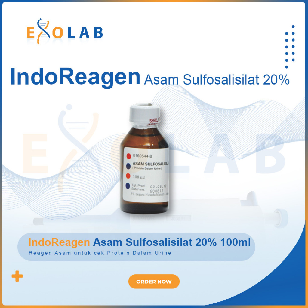 Indo Reagen  Asam Sulfosalisilat 20% 100ml