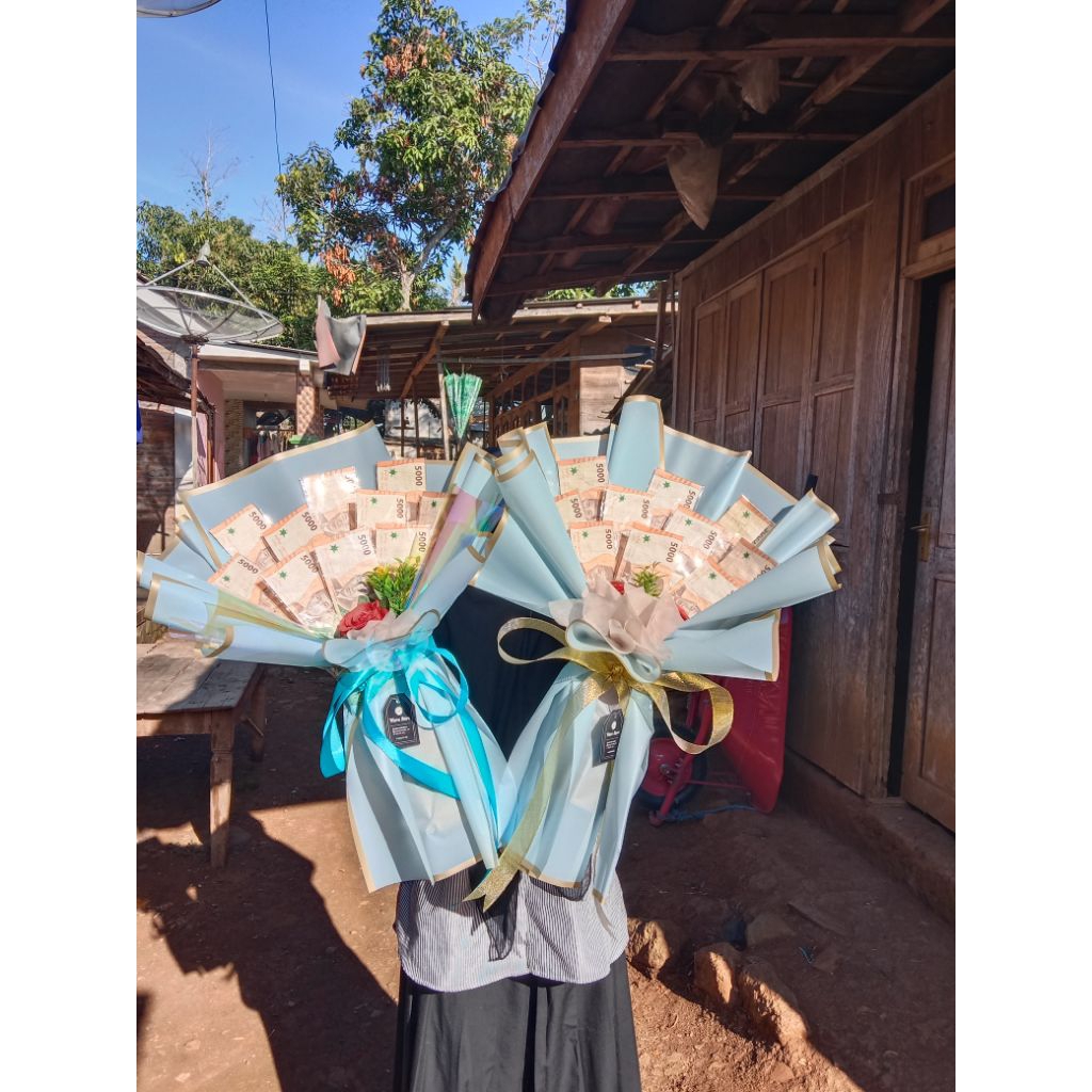 Bouquet Money 5k/Bouquet Uang Pecahan Limaribu
