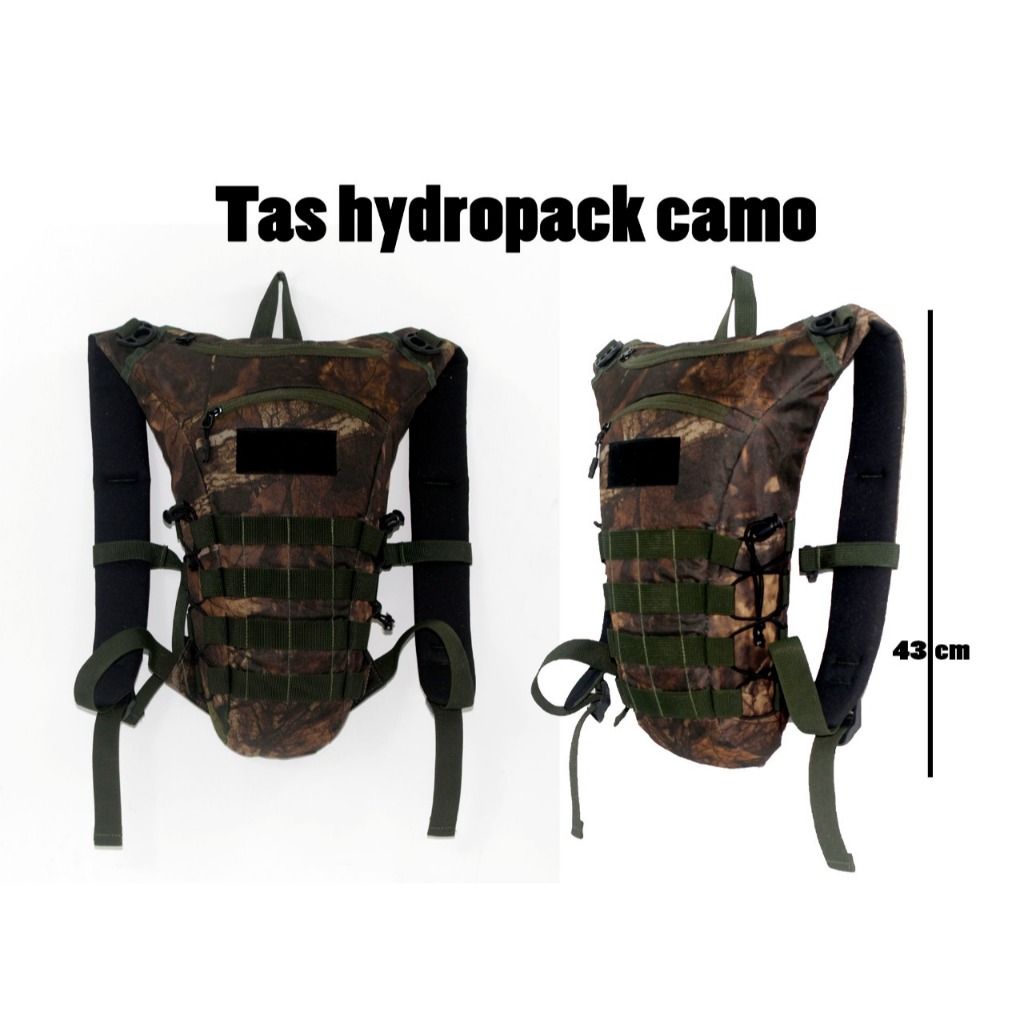 Tas Punggung Tactikal Army Multifungsi Camo || Tas Ransel Pria Camo Tactical Multifungsi
