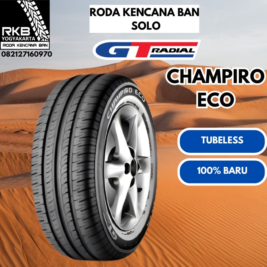 Ban GT Radial Champiro Eco 185/65 R14 Ban Mobil